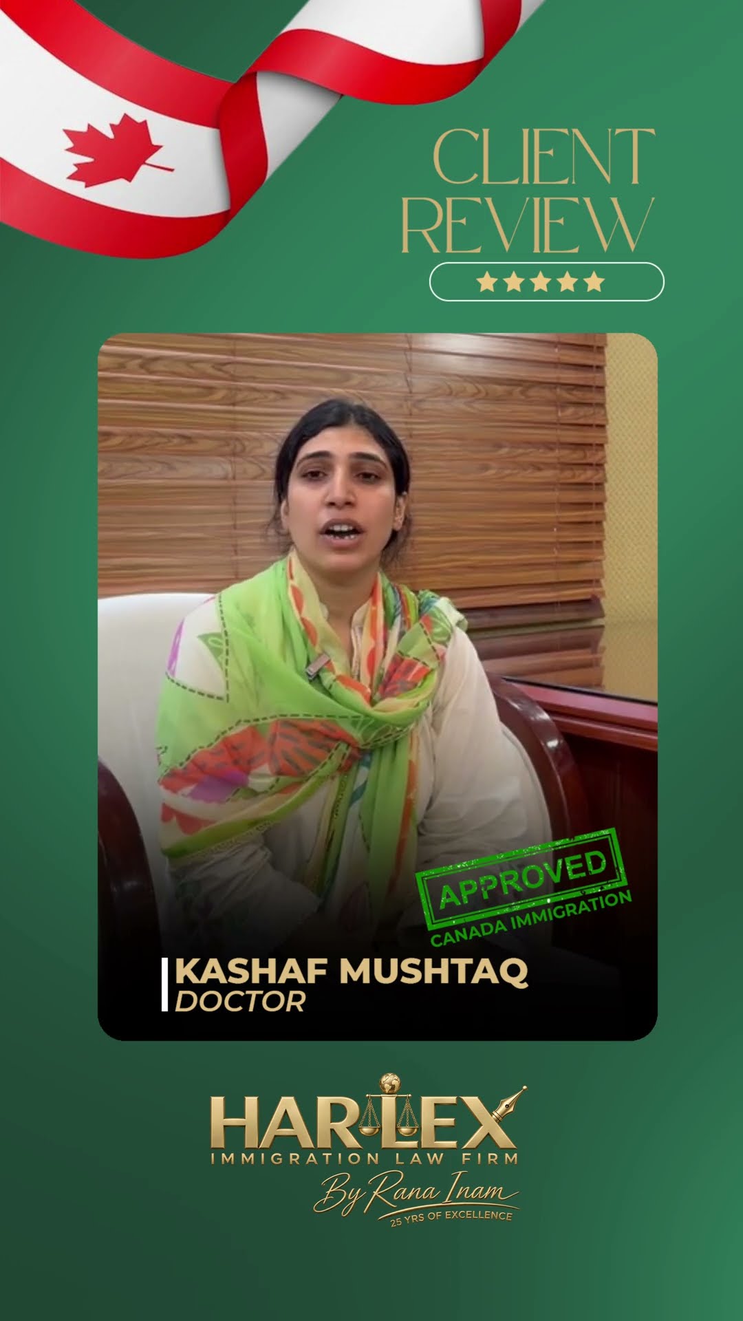 Dr. Kashaf Mushtaq success story